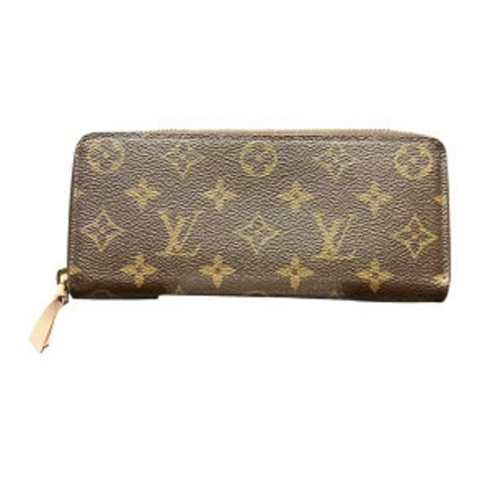 Louis Vuitton Monogram Portefeuille Clemence Round Zipper Wallet Long